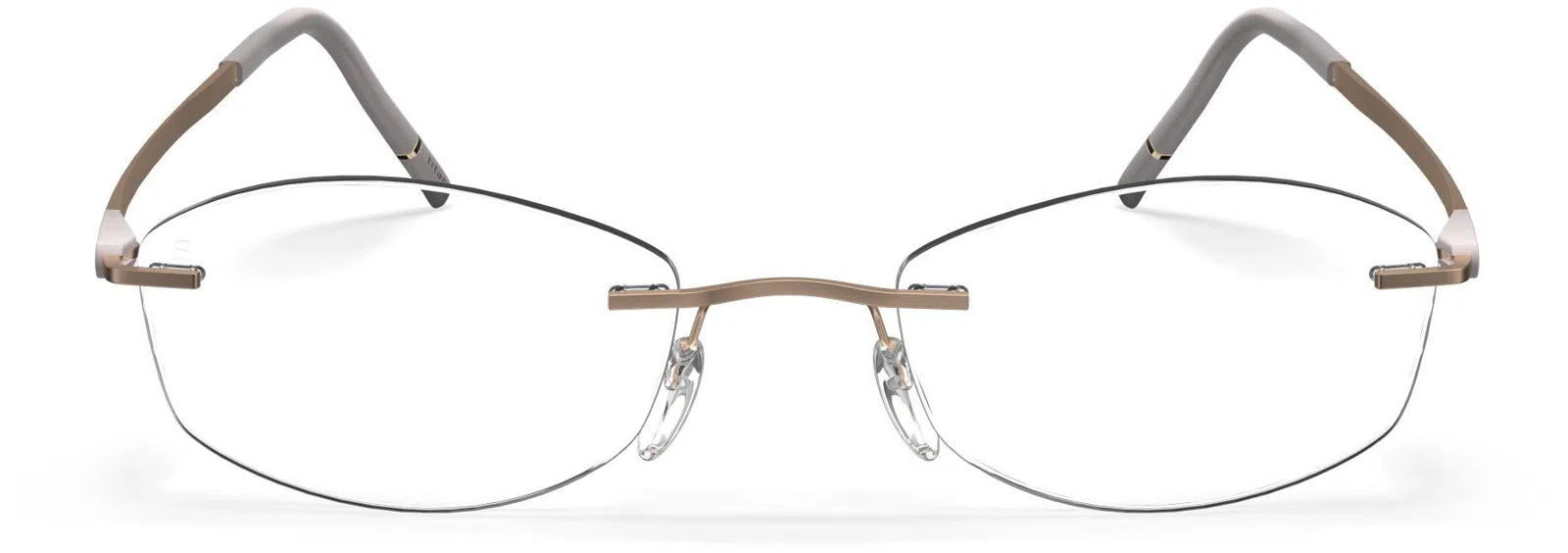 Silhouette The Dawn Demo Rimless 5573 Eyeglasses - view 70